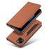 iPhone 15 Flip Leather Sheath Phone Case