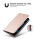 iPhone 15 Flip Leather Sheath Phone Case