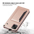 iPhone 15 Flip Leather Sheath Phone Case