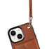 iPhone 15 Card Insertion Crossbody Lanyard Case