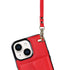 iPhone 15 Card Insertion Crossbody Lanyard Case