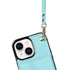 iPhone 15 Plus Card Insertion Crossbody Lanyard Case