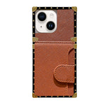 iPhone 15 Texture Multifunctional Insert card Phone Case