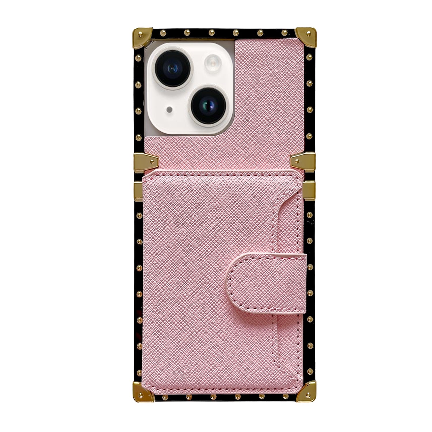 iPhone 15 Plus Texture Multifunctional Insert card Phone Case