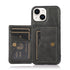 iPhone 15 Wallet Case Credit Card Holder, Premium Leather Durable Kickstand Magnetic Protective Cover