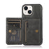 iPhone 15 Plus Wallet Case Credit Card Holder, Premium Leather Durable Kickstand Magnetic Protective Cover