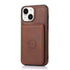 iPhone 15 Wallet Case Credit Card Holder, Premium Leather Durable Kickstand Magnetic Protective Cover