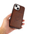 iPhone 15 Wallet Case Credit Card Holder, Premium Leather Durable Kickstand Magnetic Protective Cover