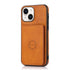 iPhone 15 Wallet Case Credit Card Holder, Premium Leather Durable Kickstand Magnetic Protective Cover