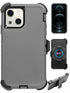 iPhone 15 Full Protection Heavy Duty Shockproof Case