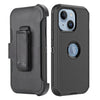 iPhone 15 Plus With Kickstand Belt Clip Full Protection Heavy Duty Case