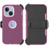 iPhone 15 With Kickstand Belt Clip Full Protection Heavy Duty Case