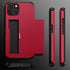 iPhone 15 Card Insertion and Sliding Type Case