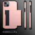 iPhone 15 Card Insertion and Sliding Type Case