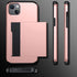 iPhone 15 Plus Card Insertion and Sliding Type Case