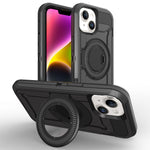 iPhone 15 Plus Wireless magnetic Finger ring buckle bracket Case