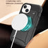 iPhone 15 Plus Wireless magnetic Finger ring buckle bracket Case