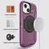 iPhone 15 Plus Wireless magnetic Finger ring buckle bracket Case