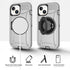 iPhone 15 Plus Wireless magnetic Finger ring buckle bracket Case