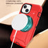 iPhone 15 Plus Wireless magnetic Finger ring buckle bracket Case