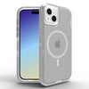 iPhone 15 Magnetic Attraction Transparent Full Protection Heavy Phone Case