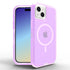 iPhone 14 Plus Magnetic Attraction Transparent Full Protection Heavy Phone Case