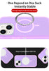 iPhone 14 Plus Magnetic Attraction Transparent Full Protection Heavy Phone Case