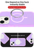 iPhone 15 Plus Magnetic Attraction Transparent Full Protection Heavy Phone Case