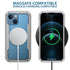 iPhone 15 Full Body Bumper Case With Clear Back Panel Protector