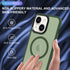 iPhone 15 Plus Shockproof With Magnetic Cover Case