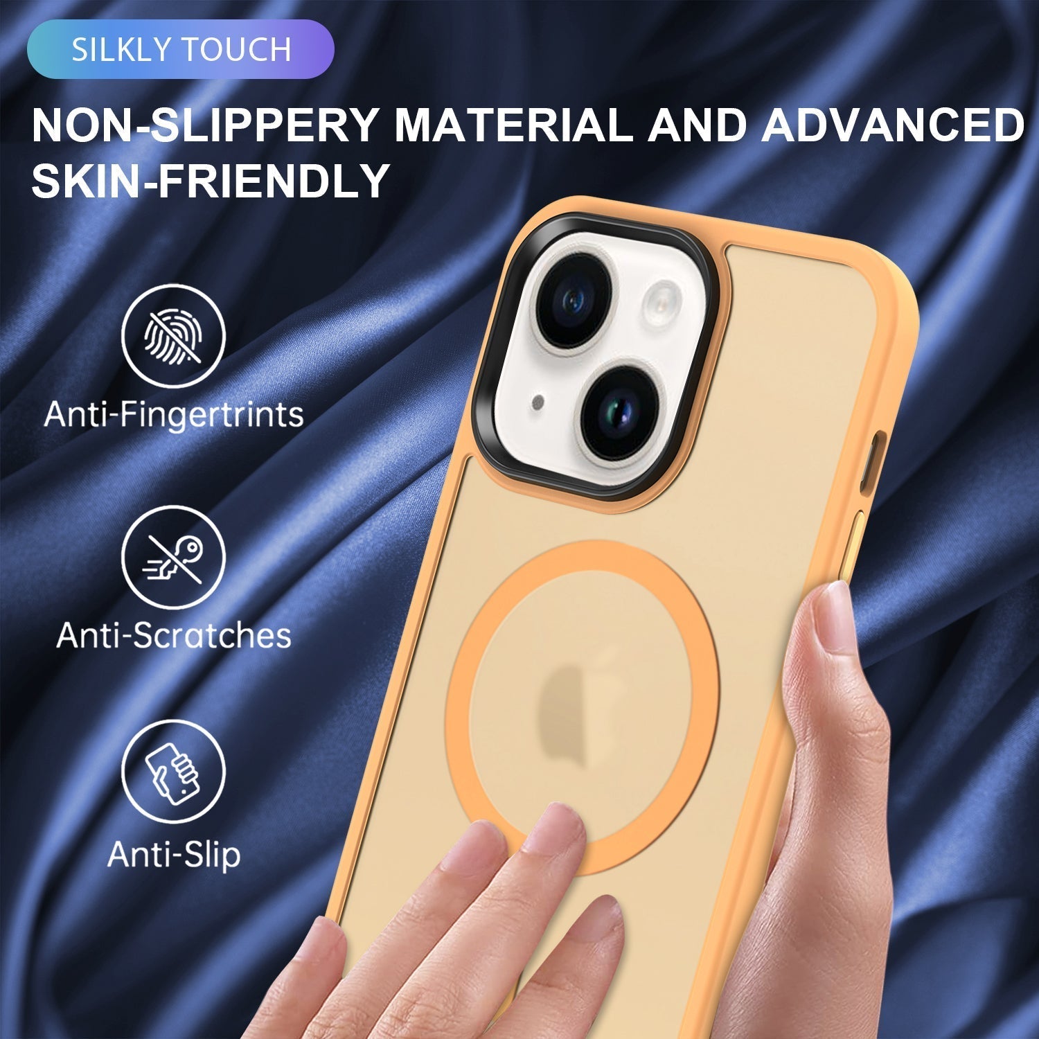 iPhone 14 Plus Shockproof With Magnetic Cover Case