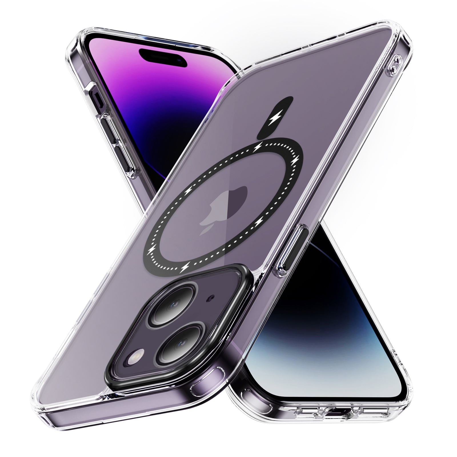 iPhone 15 Plus Magnetic Transparency Case