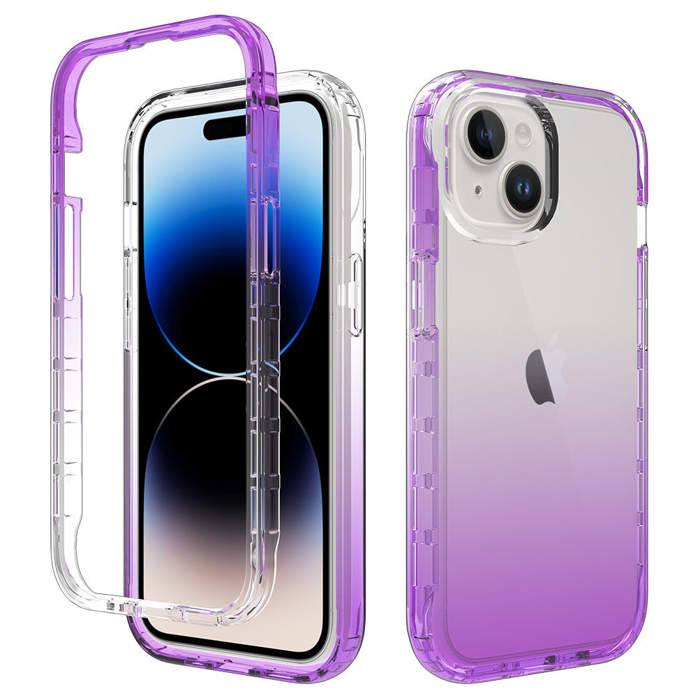 iPhone 15 Plus HD Gradient Transparent Case