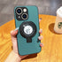 iPhone 15 Plus Armor Bracket Magnetic Phone Case