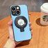 iPhone 15 Armor Bracket Magnetic Phone Case