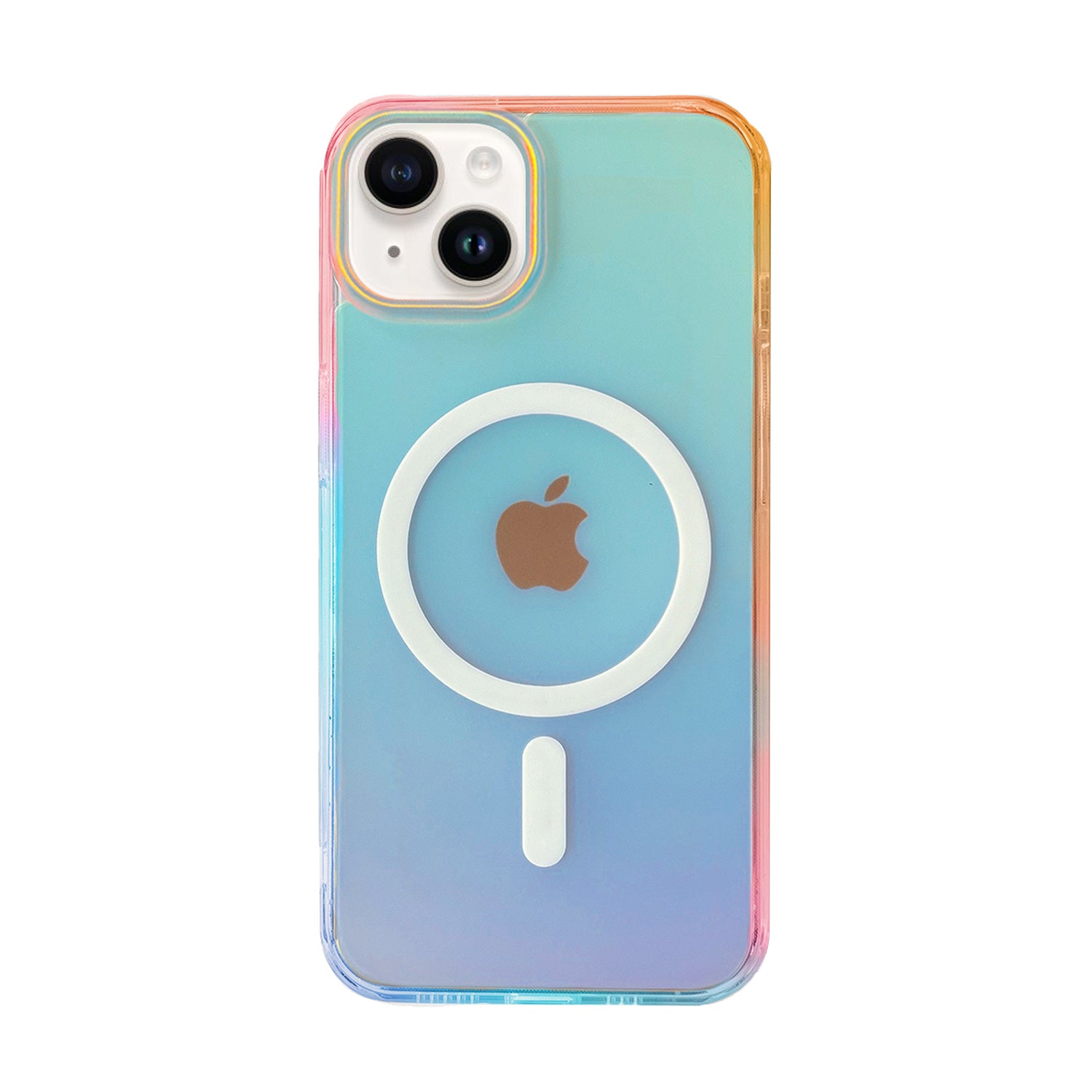 iPhone 15 Plus Colorful Gradual Change Magnetic Case-Gradient