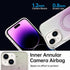 iPhone 15 Luxury Sparkly Cover for , Clear Shockproof Silicone Bumper Case