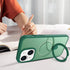 iPhone 15 Magsafe with Stand Translucent Back Slim Protective Phone Case Comes with Same Color Lens Film