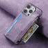 iPhone 15 Pro Magsafe Wireless Zippered Leather Case