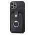 iPhone 15 Pro Solid Vintage Hardware Ring Leather Case