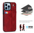 iPhone 15 Pro Max Rear Cover Wrist Strap Card Insertion Phone Case