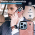 iPhone 15 Pro Max Rear Cover Wrist Strap Card Insertion Phone Case