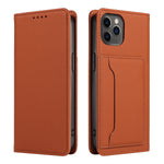 iPhone 15 Pro Max Flip Leather Sheath Phone Case