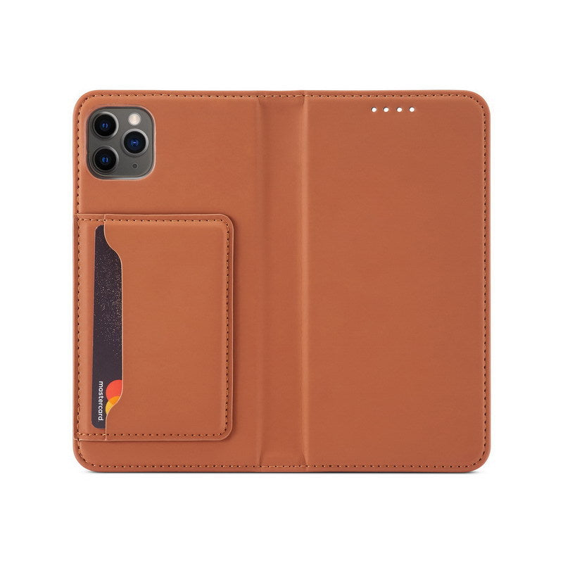 iPhone 15 Pro Max Flip Leather Sheath Phone Case