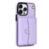 iPhone 15 Pro Max Card Holding Crossbody Lanyard Case