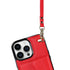 iPhone 15 Pro Max Card Holding Crossbody Lanyard Case