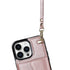 iPhone 15 Pro Max Card Holding Crossbody Lanyard Case