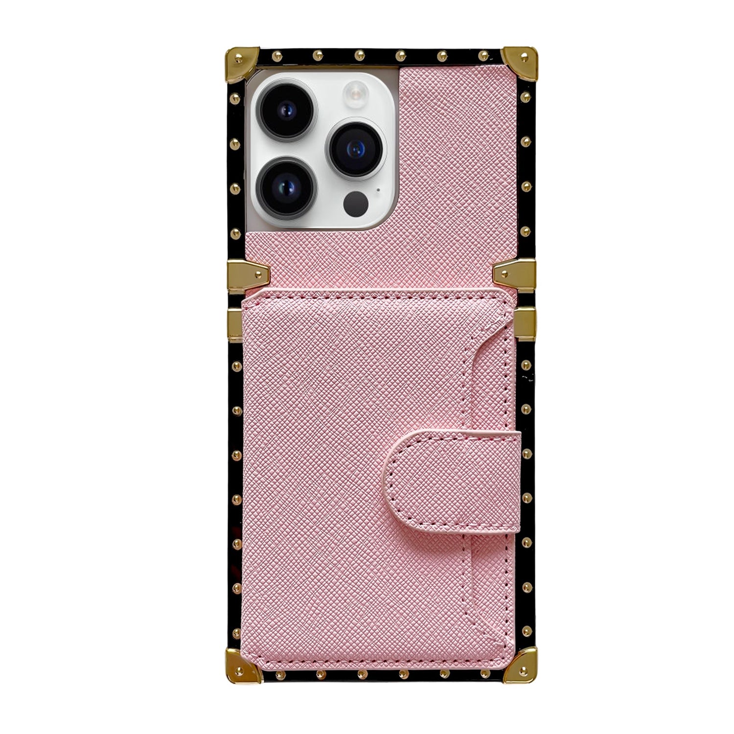 iPhone 15 Pro Texture Multifunctional Insert card Phone Case