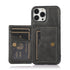 iPhone 15 Pro Max Wallet Case Credit Card Holder, Premium Leather Durable Kickstand Magnetic Protective Cover