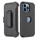 iPhone 15 Pro Max With Kickstand Belt Clip Full Protection Heavy Duty Case